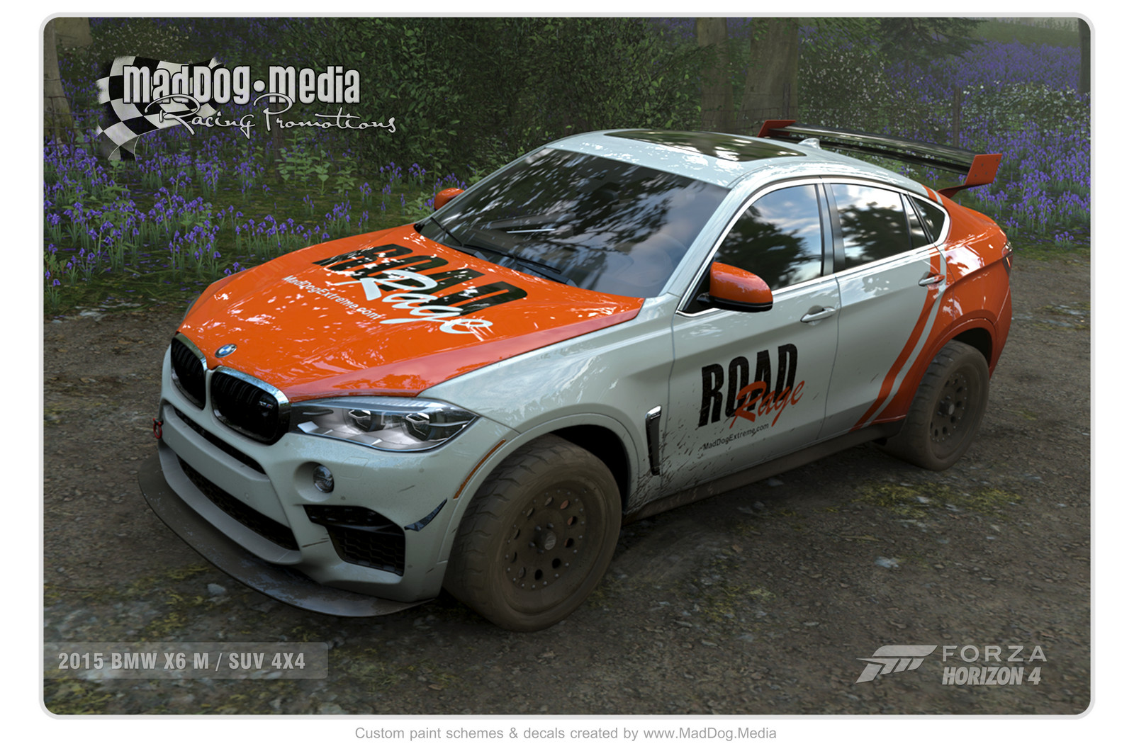 Fast 2015 BMW X6 M SUV off-road 4x4